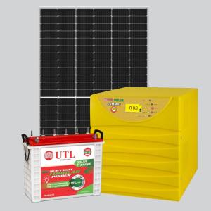 3kVA/24V SPGS with 540 Watt Solar Panel, 165AH Solar Battery