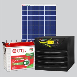 Heliac 3000VA-24V Inverter with UIT 1536 Inverter Battery and 335W Solar Panel