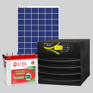 Heliac 3550VA-24V Inverter with UIT 1536 Inverter Battery and 335W Solar Panel