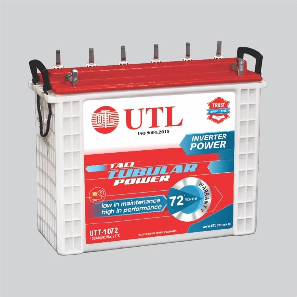 UTL 100AH Inverter Battery - UTT 1072