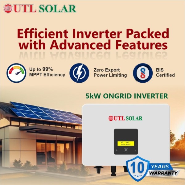5kW Solar Ongrid System | Eligible for Solar Subsidy